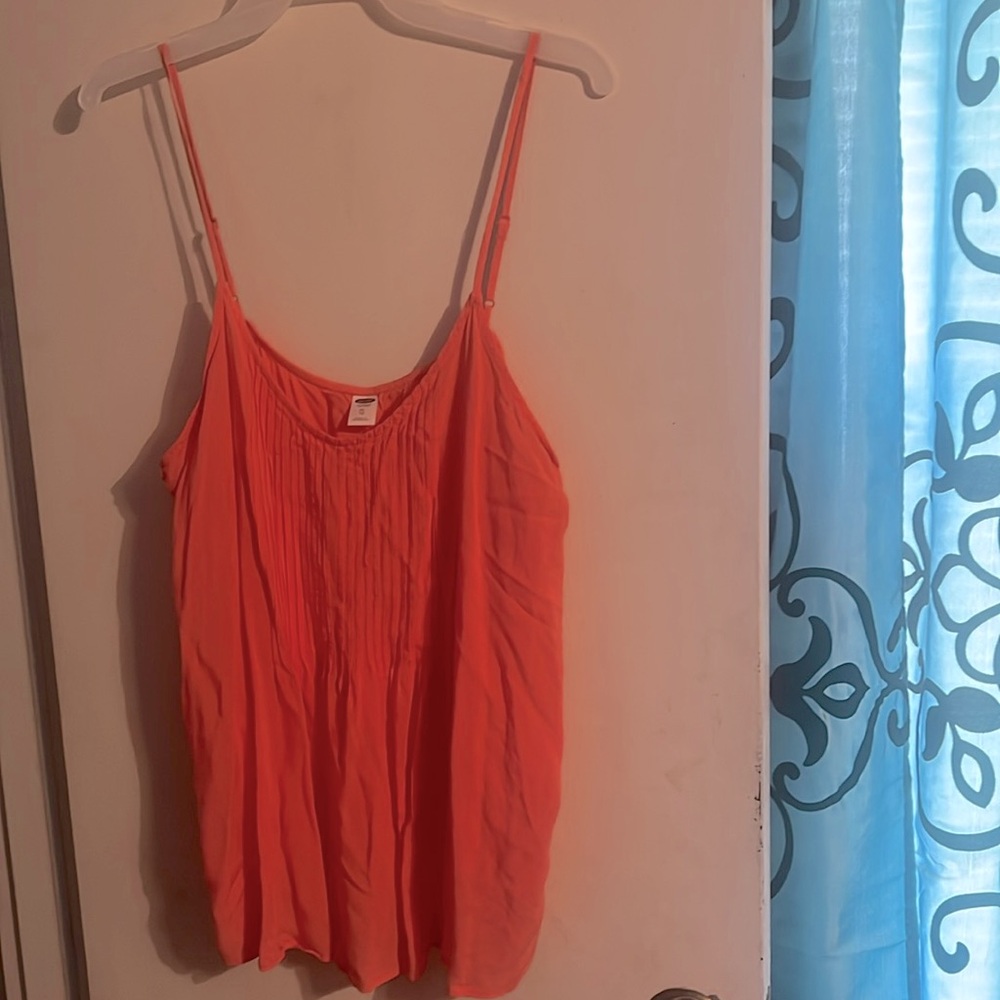 Rayon Sexy Peach Tank Top